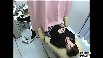 Spy Cam Footage Of Japanese Housewife'S Gynecological Exam On Examination Table