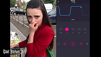 Watch A Teen Get Pleasure From A Remote Vibrator And Have Outdoor Sex