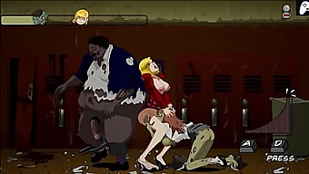 A Seductive Teacher With Voluptuous Breasts And A Flawless Derriere Succumbs To The Intense Penetration Of Two Muscular, Zombie-Like Figures, Resulting In Intense Anal Encounters And Satisfying Creampies, All While Indulging In Passionate Oral Pleasures.