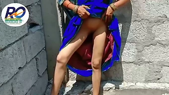 Indian Village Teen'S Sensual Striptease And Fingering