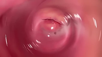 POV video of wet and tight pussy creamy vagina