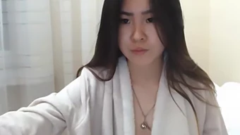 Korean Cam Girl Reaches Orgasm And Ejaculates On Camera