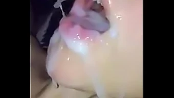 HD videobeelden van amateur facial cumshot compilatie