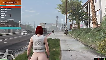 Gtav Modded Character With Bare Breasts Exhibition