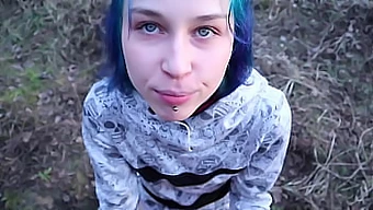 Petite Singer Laruna Mave Sings And Gets Oral Sex In The Woods