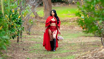 Kleio Valentien'S Sensual Ride In A Naughty Little Red Riding Hood Remix