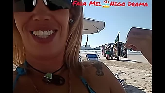 La Rencontre Intime De Fada Mel À La Plage Avec Une Touche Pov Et Interraciale